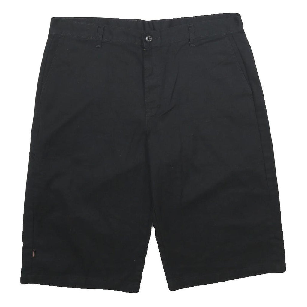 DICKIES Mens Black Casual Shorts XL W38 Durable Workwear Classic Fit
