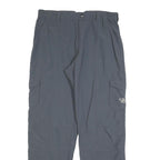 MAUL Mens Polyester Blend Grey Regular Cargo Trousers W32 L30 Functional Pockets