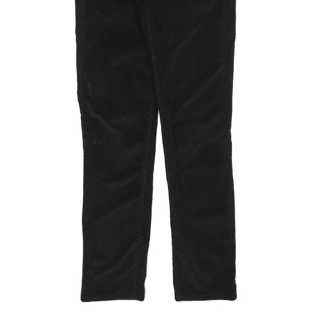 CALVIN KLEIN JEANS Womens Cotton Blend Black Slim Skinny Trousers W28 L28