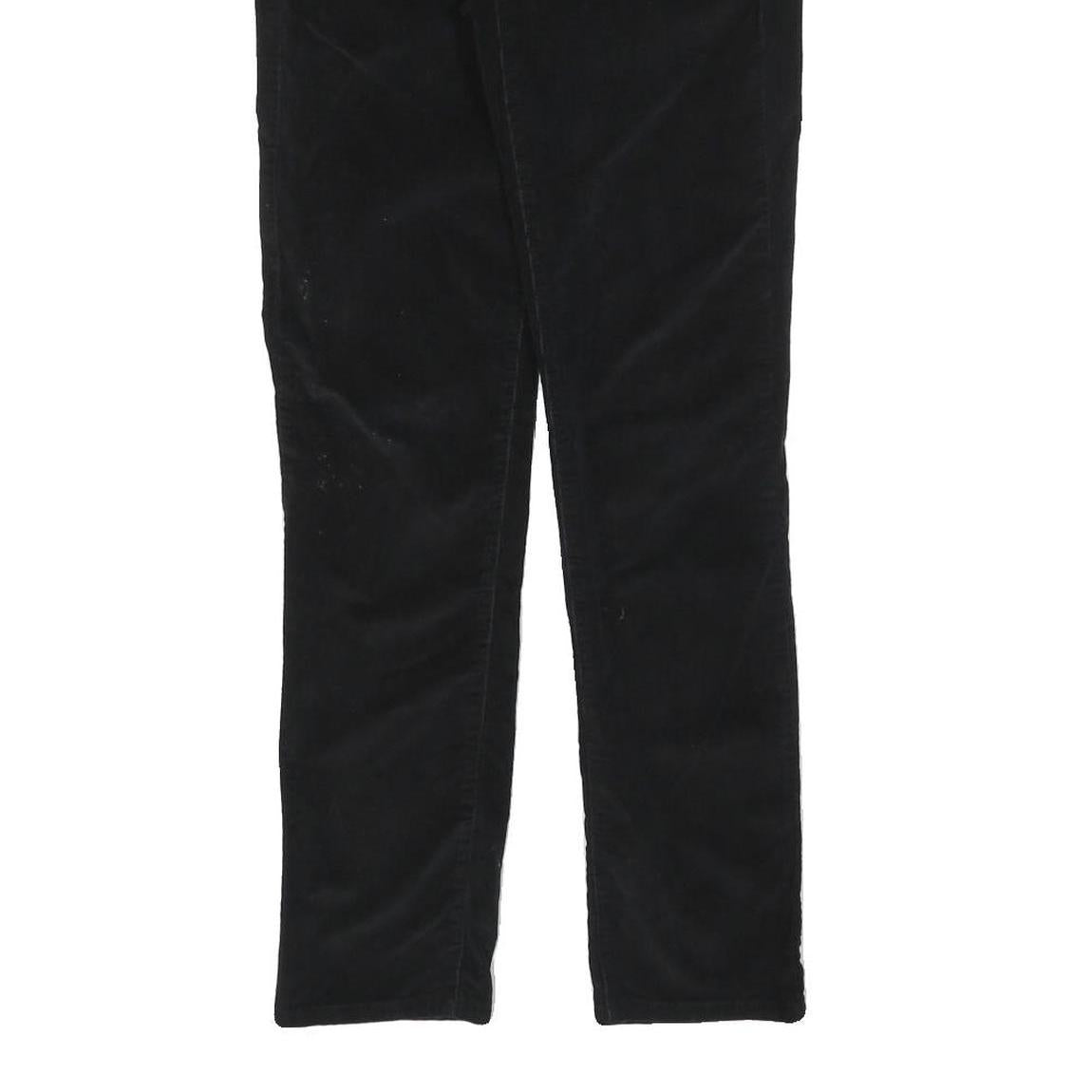 CALVIN KLEIN JEANS Womens Cotton Blend Black Slim Skinny Trousers W28 L28