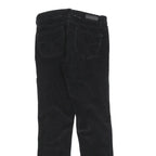 CALVIN KLEIN JEANS Womens Cotton Blend Black Slim Skinny Trousers W28 L28