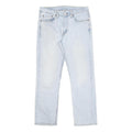 LEVI'S Mens 514 Slim Slim Fit Straight Denim Light Blue W32 L30 Classic Zip