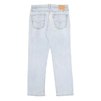 LEVI'S Mens 514 Slim Slim Fit Straight Denim Light Blue W32 L30 Classic Zip