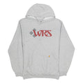 CARHARTT Mens Grey Hoodie M Cotton Blend Pullover WRS Print