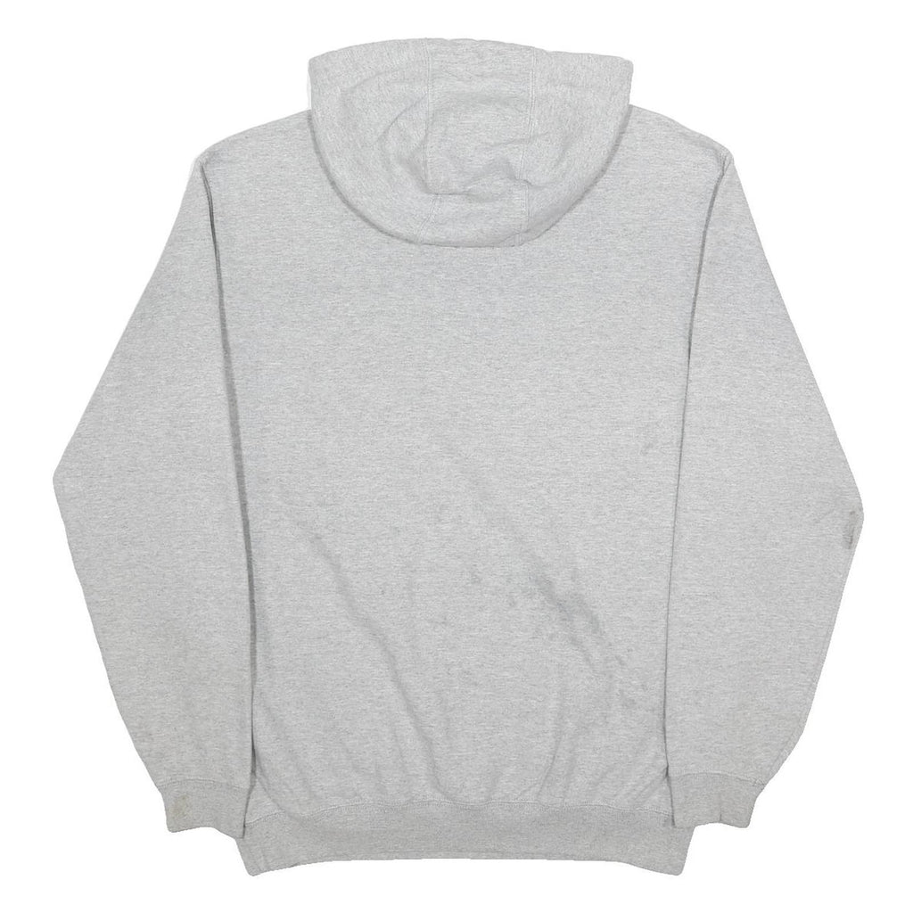 CARHARTT Mens Grey Hoodie M Cotton Blend Pullover WRS Print