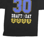 AUTHENTIC Mens Black Blue Yellow Graphic T-Shirt XL Short Sleeve Round Neck 2009