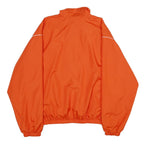 AUGUSTA SPORTSWEAR Mens Orange Zip Jacket XL Polyester Plain Lightweight Sports