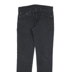 LEVI'S 511 Slim Mens Black Slim Skinny Denim W30 L32 Zip Cotton Blend Jeans