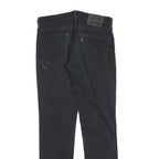 LEVI'S 511 Slim Mens Black Slim Skinny Denim W30 L32 Zip Cotton Blend Jeans