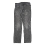 LEVI'S 505 Mens Jeans Grey Regular Straight Denim Medium W29 L32 Classic Fit