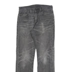 LEVI'S 505 Mens Jeans Grey Regular Straight Denim Medium W29 L32 Classic Fit