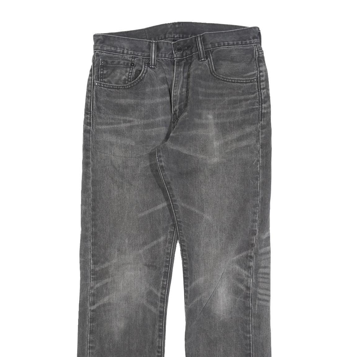 LEVI'S 505 Mens Jeans Grey Regular Straight Denim Medium W29 L32 Classic Fit