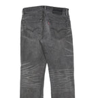 LEVI'S 505 Mens Jeans Grey Regular Straight Denim Medium W29 L32 Classic Fit