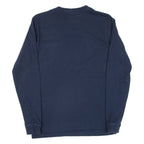 CARHARTT Womens T-Shirt Blue Long Sleeve XS