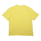 KANI Mens Yellow Cotton Graphic T-Shirt XS Short Sleeve Crew Neck Casual