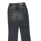 DIESEL Womens Regular Fit Wide-Leg Denim Dark Jeans W24 L28 Stylish Cotton Blend