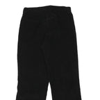 M DRESS Womens Cotton Blend Black Regular Straight Trousers W30 L28 Comfortable