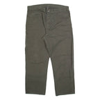DICKIES Carpenter Mens Trousers Grey Regular Straight W40 L30