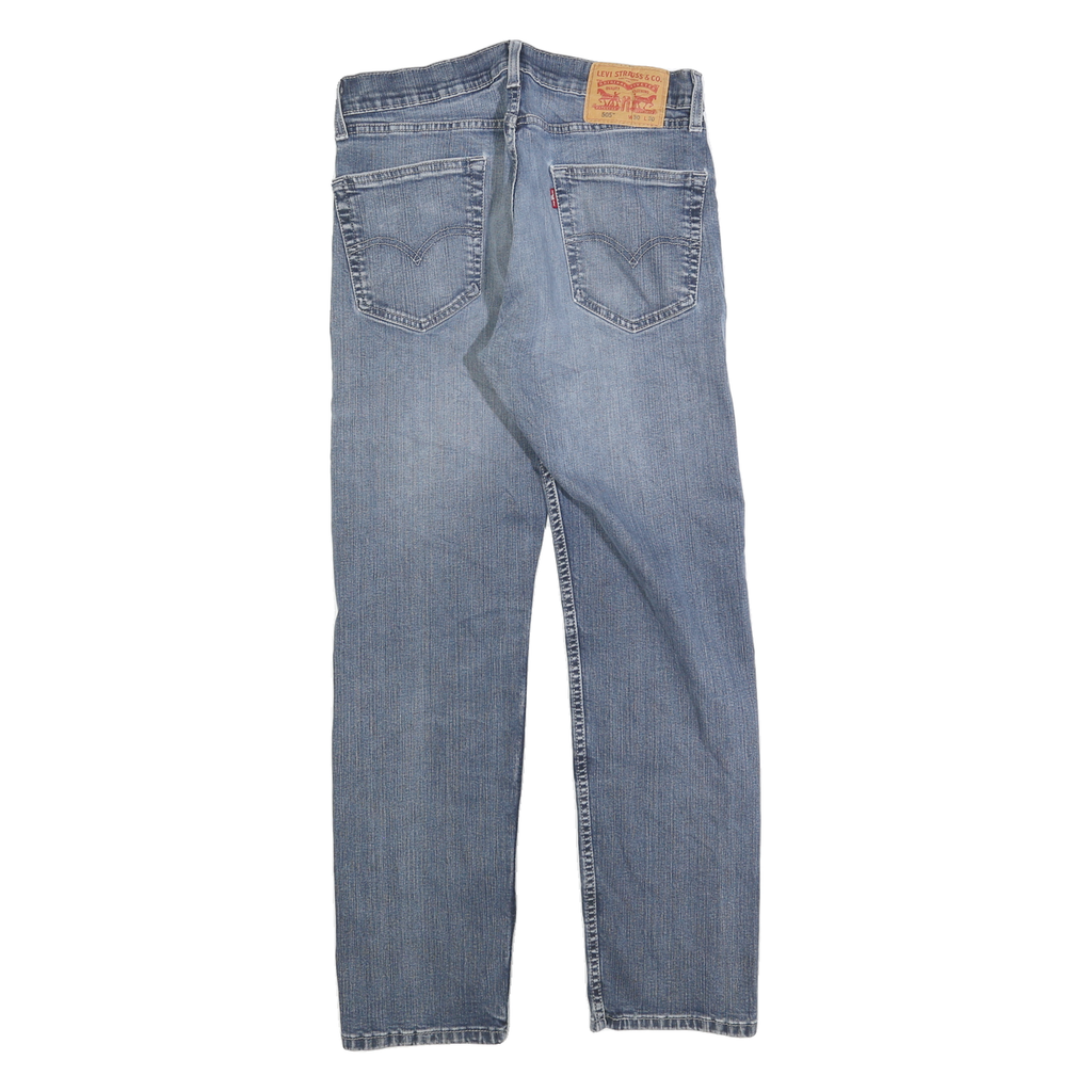 LEVI'S 505 Mens Regular Fit Straight Leg Denim Medium Wash W30 L30 Classic Zip