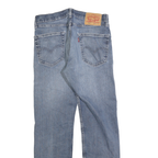 LEVI'S 505 Mens Regular Fit Straight Leg Denim Medium Wash W30 L30 Classic Zip