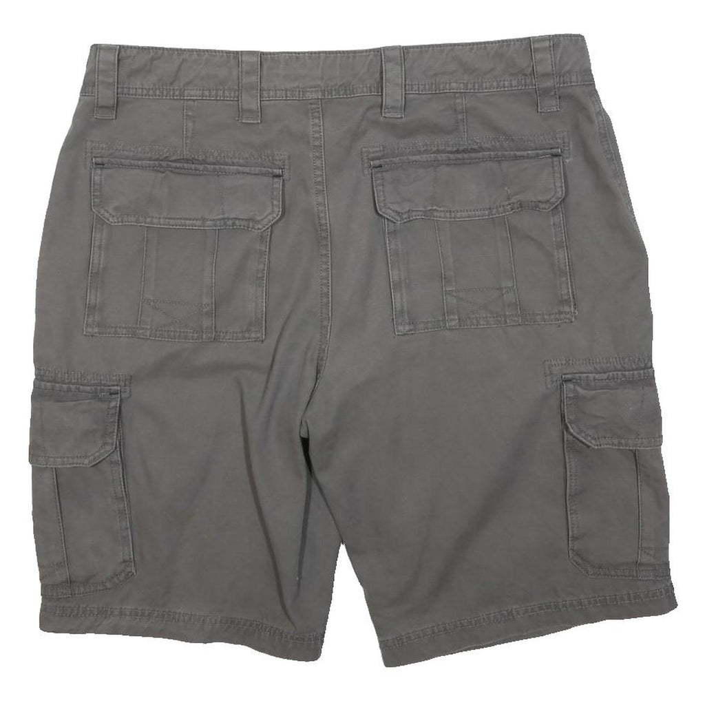 JOHN LEWIS Mens Shorts Grey Casual Cargo L W38 Durable Cotton Blend