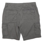 JOHN LEWIS Mens Shorts Grey Casual Cargo L W38 Durable Cotton Blend