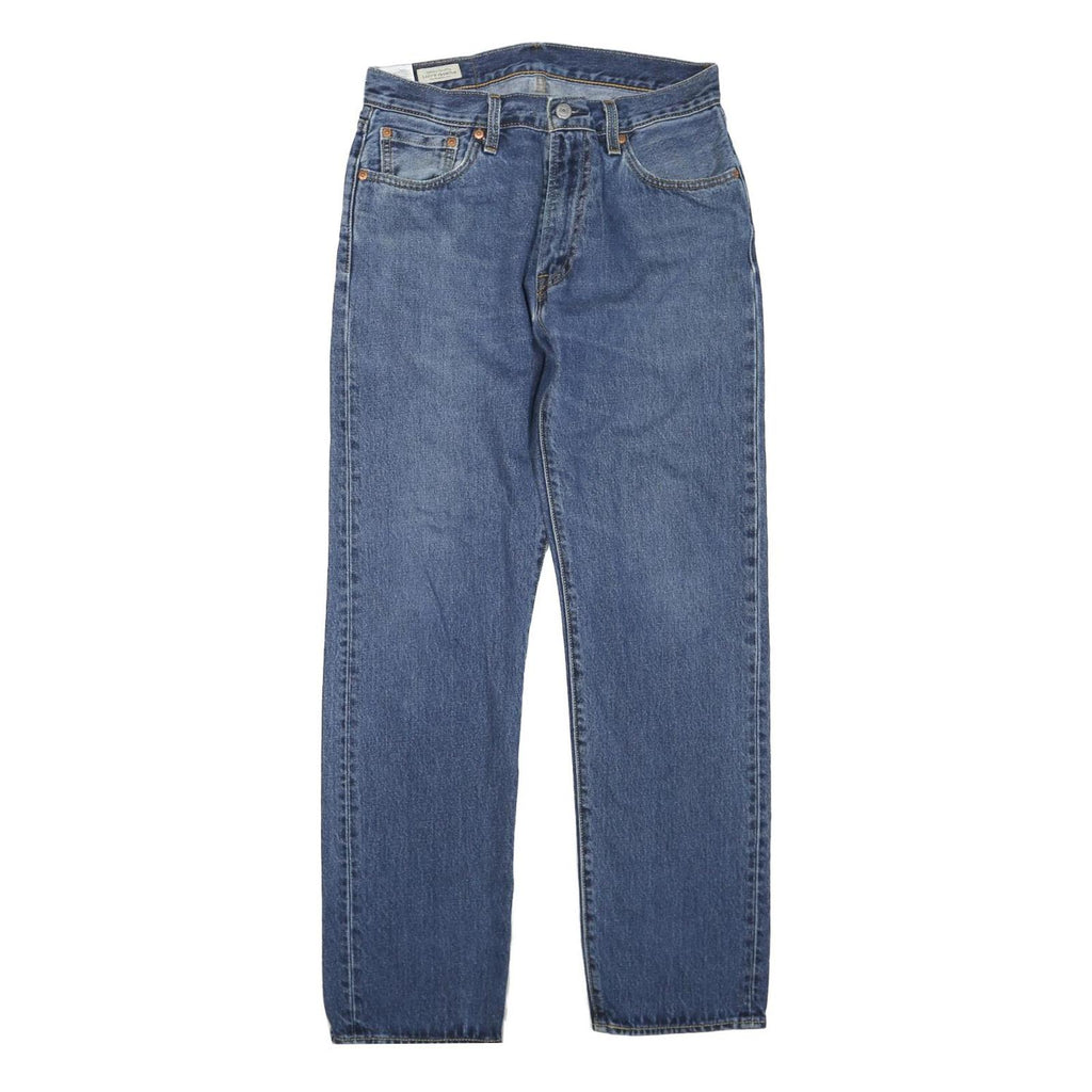 LEVI'S 551 Womens Jeans Blue Regular Straight Denim Medium W30 L32 Classic Fit