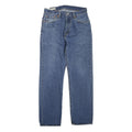 LEVI'S 551 Womens Jeans Blue Regular Straight Denim Medium W30 L32 Classic Fit