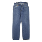 LEVI'S 551 Womens Jeans Blue Regular Straight Denim Medium W30 L32 Classic Fit