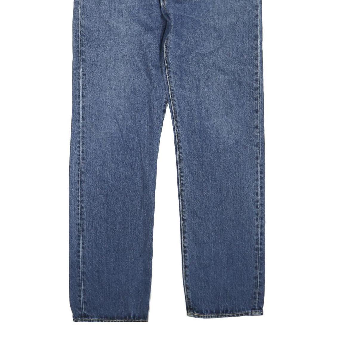 LEVI'S 551 Womens Jeans Blue Regular Straight Denim Medium W30 L32 Classic Fit