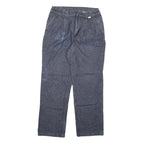 Mens Regular Fit Straight Blue Denim Cotton Blend Jeans W28 L28 Zip Closure