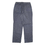 Mens Regular Fit Straight Blue Denim Cotton Blend Jeans W28 L28 Zip Closure