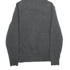 PUMA Womens Grey Hoodie UK 14 Cotton Blend Pullover Hooded Sweatshirt