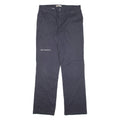 DICKIES Womens Trousers Grey Regular Straight W32 L32