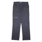 DICKIES Womens Trousers Grey Regular Straight W32 L32