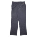 DICKIES Womens Trousers Grey Regular Straight W32 L32
