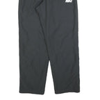 NIKE Mens Joggers Black L W32 L30 Logo Casual Sportswear Comfortable Fit