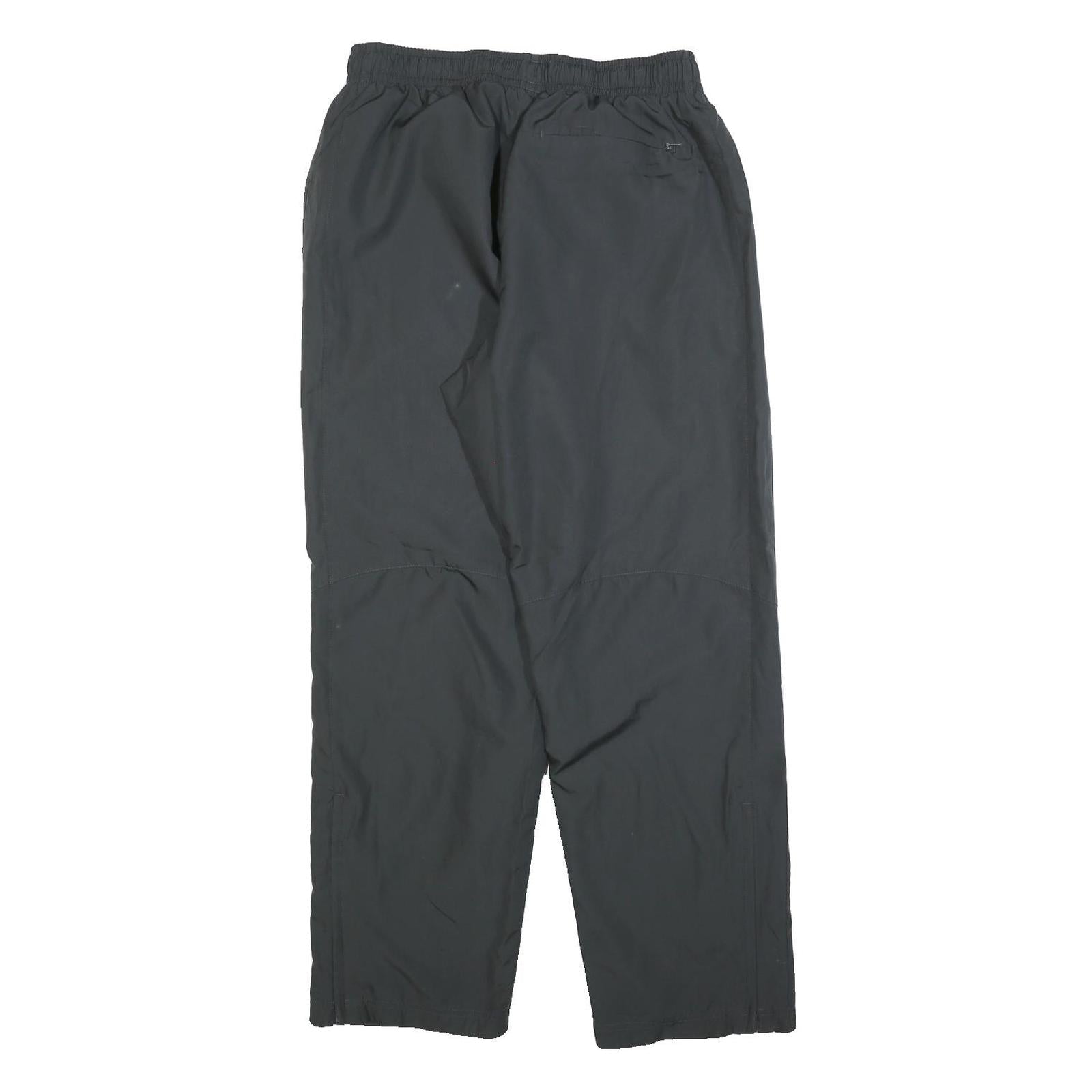 NIKE Mens Joggers Black L W32 L30 Logo Casual Sportswear Comfortable Fit