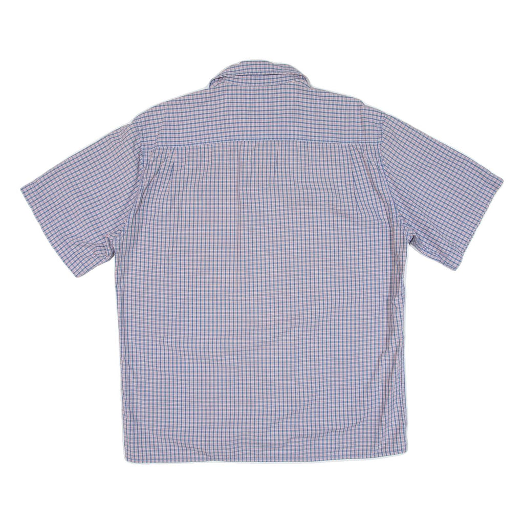 WRANGLER Mens Shirt Blue Check L