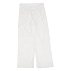 JUICY COUTURE Womens Joggers White Slim Straight M W30 L30 Crystal Logo