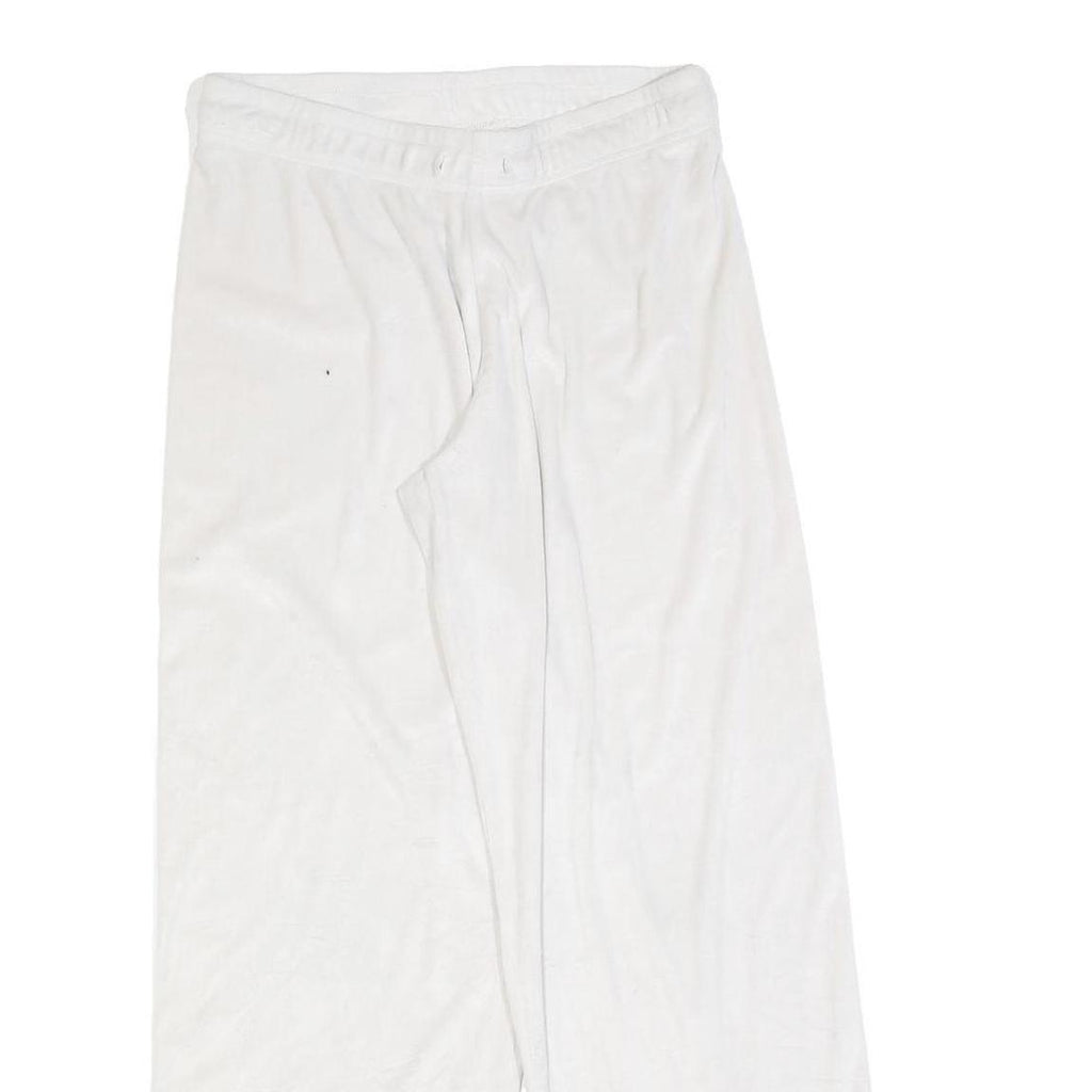 JUICY COUTURE Womens Joggers White Slim Straight M W30 L30 Crystal Logo