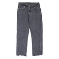 LEVI'S 501 Jeans Womens Grey Regular Straight W28 L26