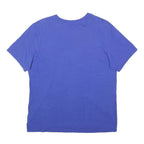 NIKE Mens Blue Rangers Graphic T-Shirt S Short Sleeve Crew Neck Sports Fan