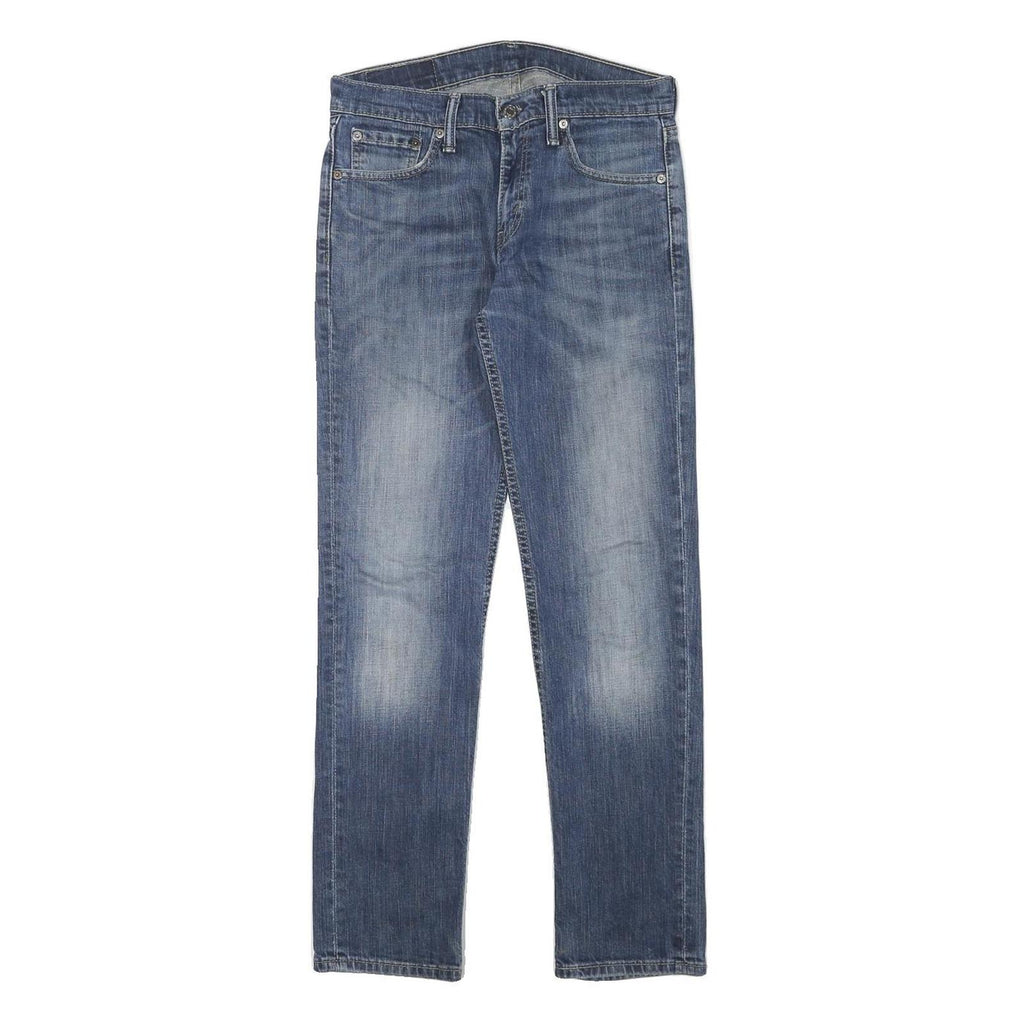 LEVI'S 511 Mens Jeans Blue Slim Straight Denim Medium W28 L29 5-Pocket Zip