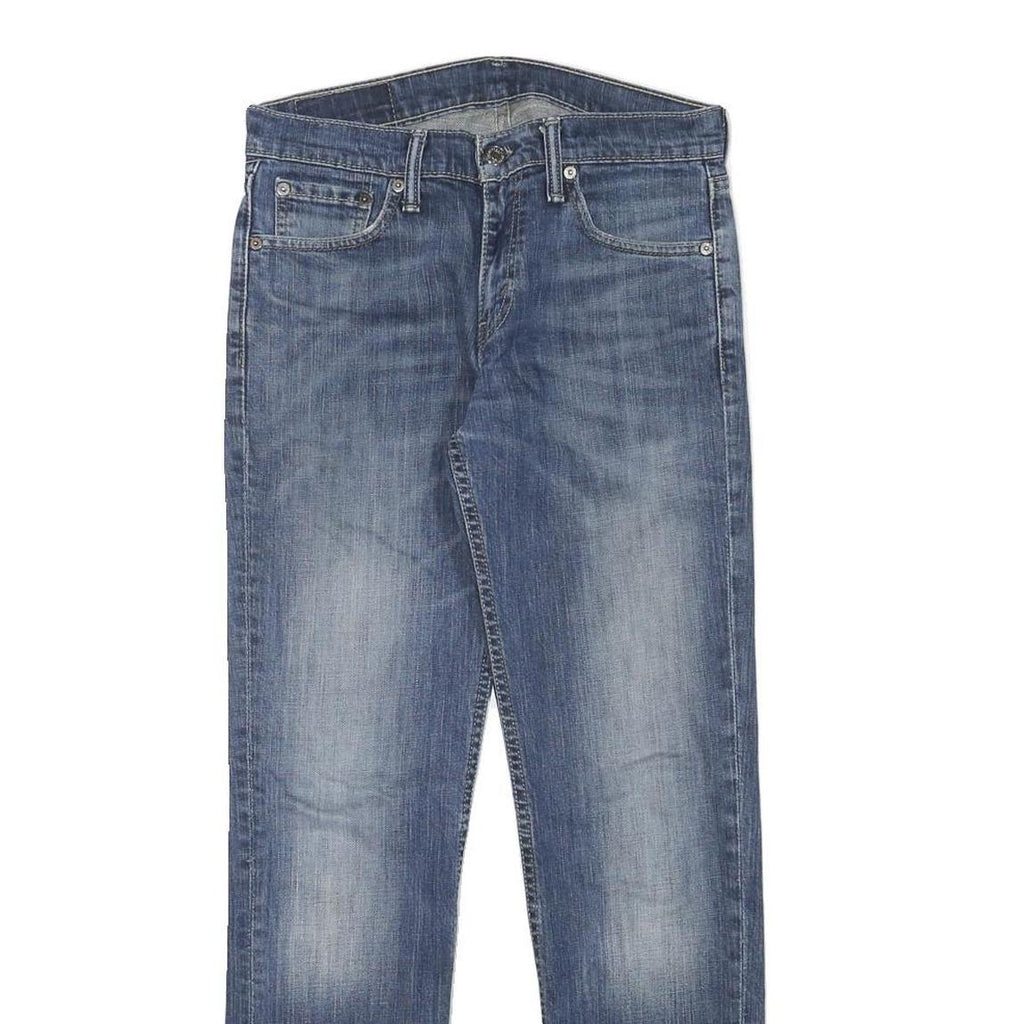 LEVI'S 511 Mens Jeans Blue Slim Straight Denim Medium W28 L29 5-Pocket Zip