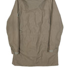 JACK WOLFSKIN Womens Beige Outdoor Jacket UK 10 Polyester Blend Plain Zip Hooded