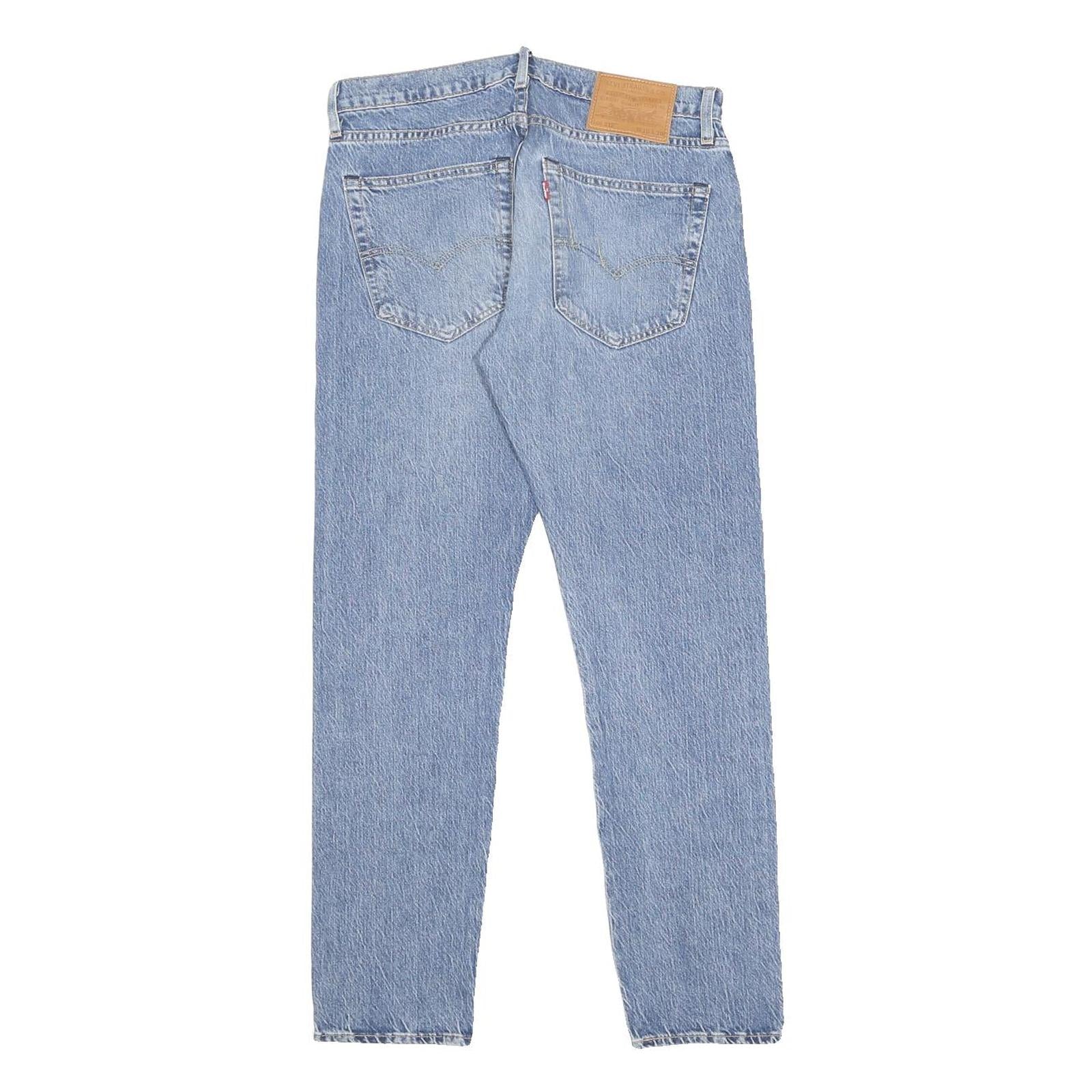 LEVI'S 512 Big E Mens Jeans Blue & Light Slim Skinny Denim Cotton Blend W30 L30