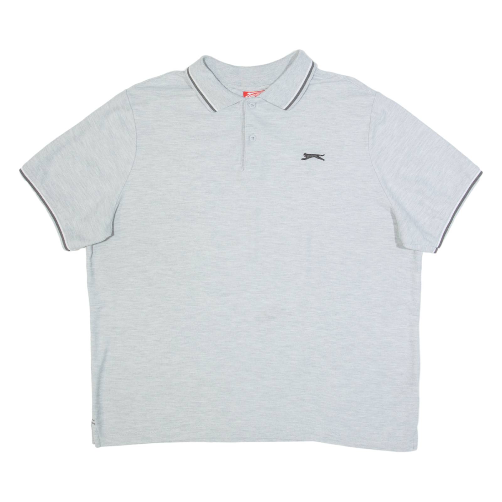 SLAZENGER Mens Polo Shirt Grey XL