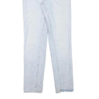 DIESEL Womens Slim Fit Light Blue Denim Jeans W26 L31 Cotton Blend Zip