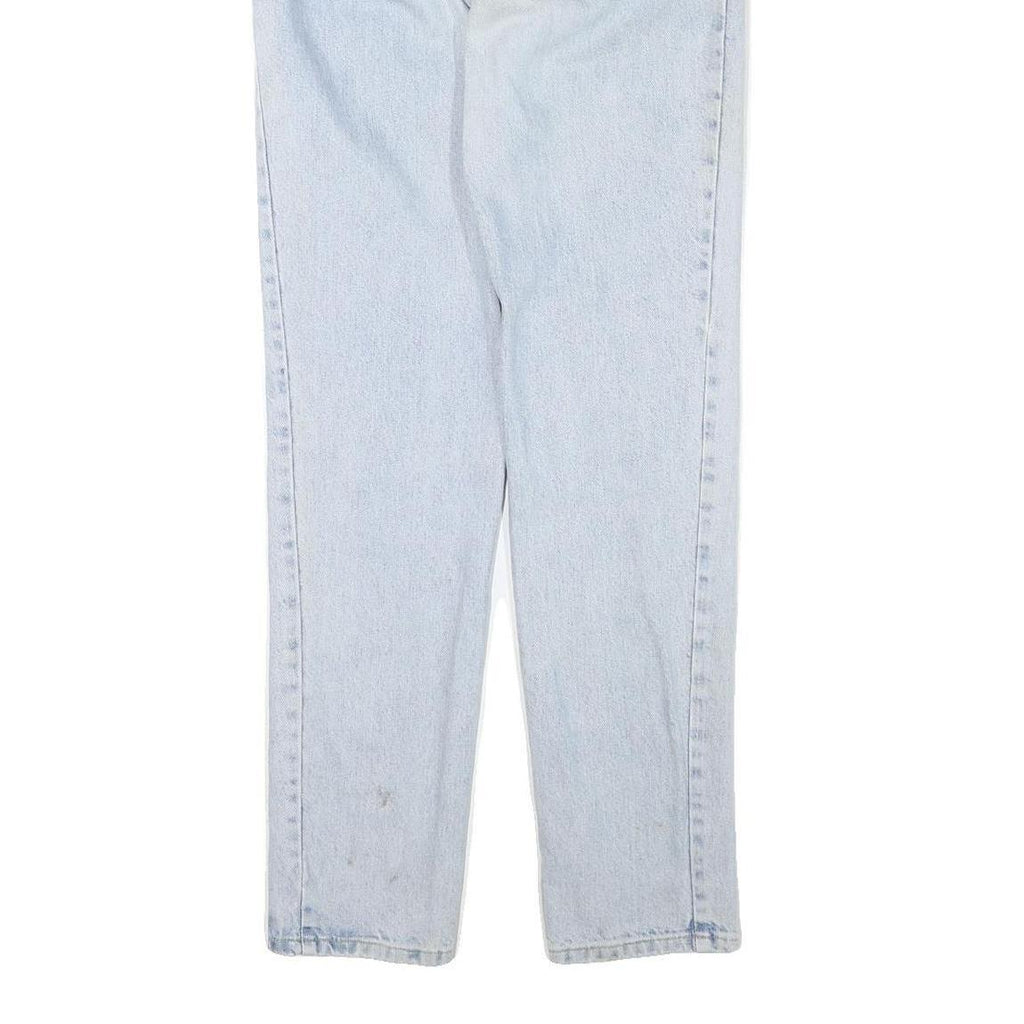 DIESEL Womens Slim Fit Light Blue Denim Jeans W26 L31 Cotton Blend Zip